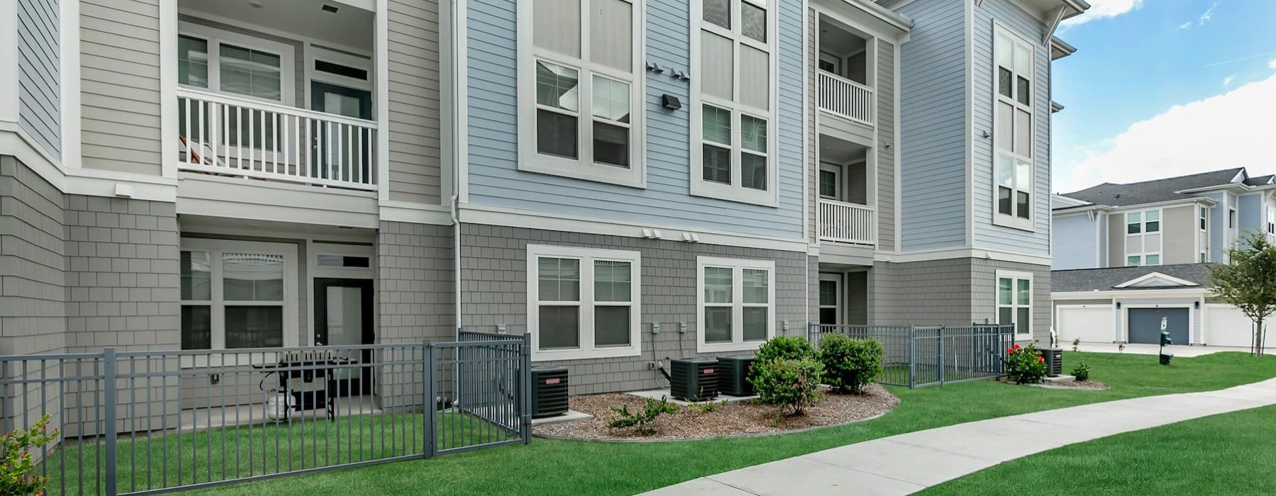 an apartment building