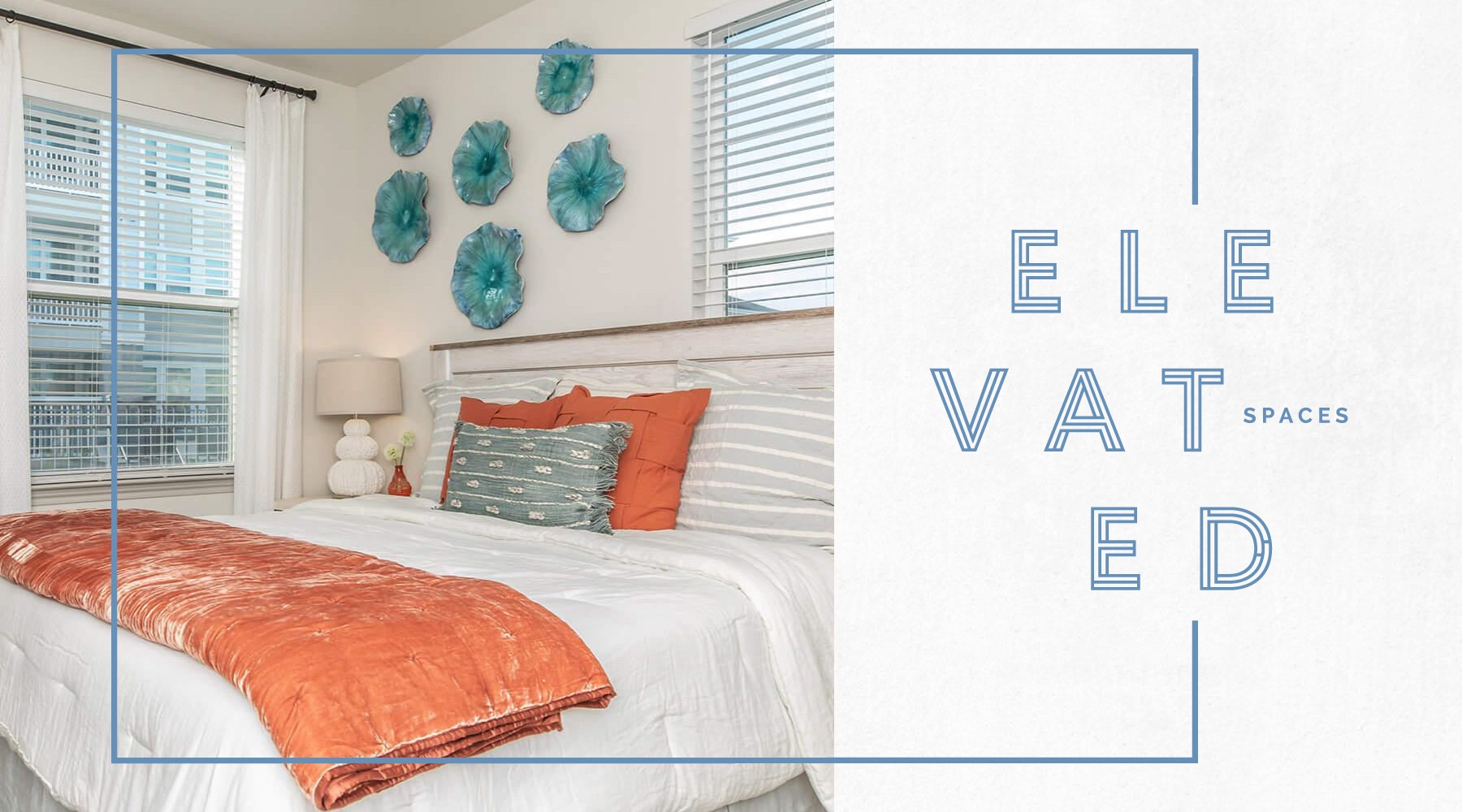 a bedroom with a bed and two nightstands